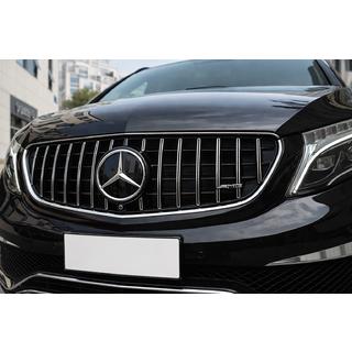 GT Panamericana voorgrille chroom (2014-2019 voor V-class) Mercedes Vito/V-klasse W447 2014– foto 2