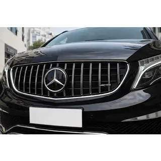 GT Panamericana voorgrille chroom (2014-2019 voor V-class) Mercedes Vito/V-klasse W447 2014– foto 2