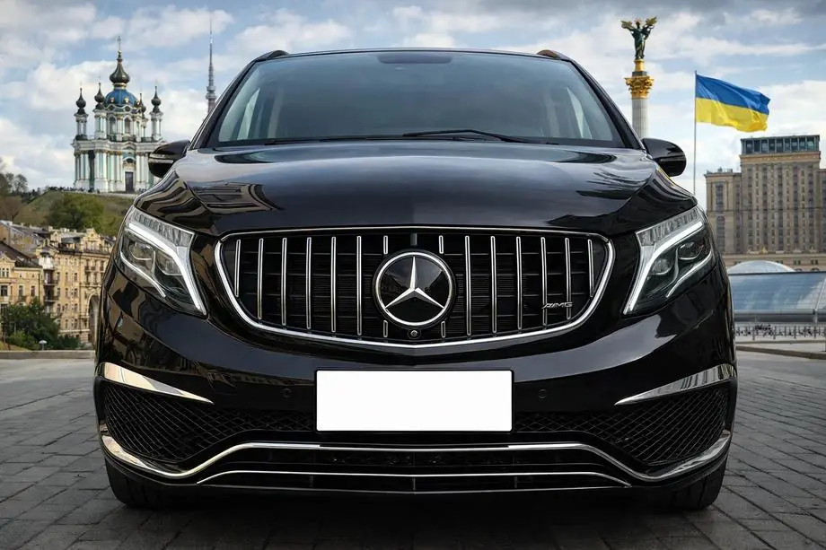 Mercedes Vito/V-klasse W447 2014– GT Panamericana voorgrille chroom (2014-2019 voor V-class) Image
