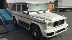 Mercedes G-klasse W463 1990–2018 Restyling ombouwset voor G63 AMG 2018 (zonder motorkap- en spatbordvervanging) foto 5