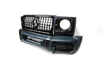 Mercedes G-klasse W463 1990–2018 Restyling ombouwset voor G63 AMG 2018 (zonder motorkap- en spatbordvervanging) foto 16