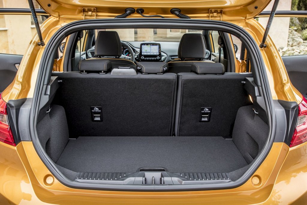 Overzicht van de crossoverversie van de Ford Fiesta Active hatchback