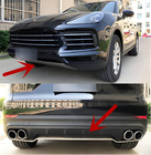 Porsche Cayenne 2018– Voor- en achterbumperlip foto 1