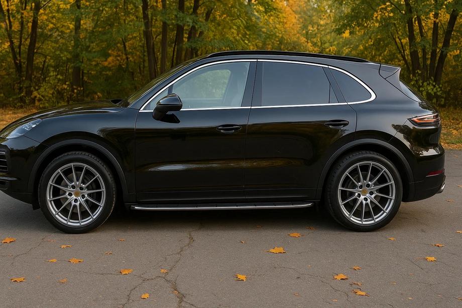 Porsche Cayenne 2018– Zijsteps (2 st., aluminium) Image