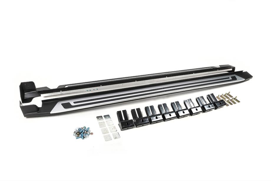 Volkswagen Tiguan 2016–2023 Side steps voor OEM All Space (2 st., aluminium) Image