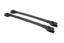 Toyota Sienna 2010–2020 Dakdragers (dwarsdragers) zwart voor standaard dakrails OEM (Aluminium) foto 2