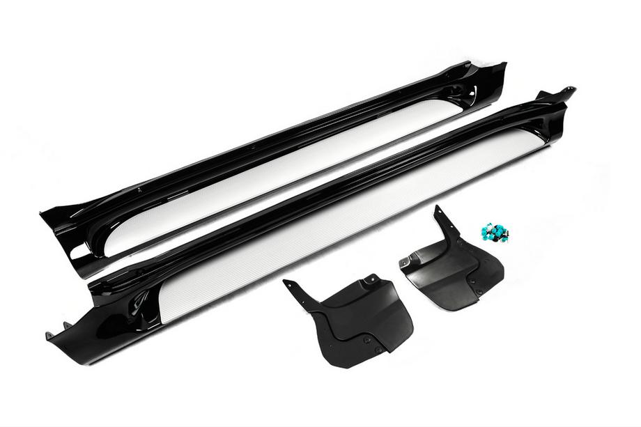 Toyota Land Cruiser Prado 150 2009–2023 Side steps GX-style (2 stuks, aluminium) Image