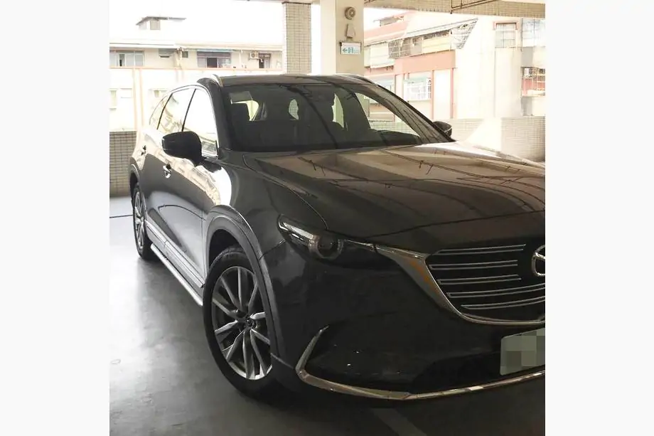Mazda CX-9 2017– Geïntegreerde OEM dakrails (aluminium, boutmontage) Foto 1