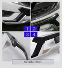 Mazda BT-50 2012– Voor- en achterbumper lipspoilers V1 foto 5