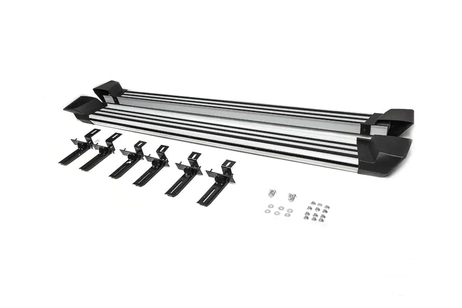 Jeep Wrangler 2007–2017 Zijskirts Silver (2 stuks) Image