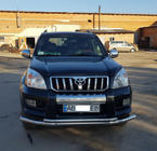 Toyota Land Cruiser Prado 120 2002–2009 Frontbeschermbeugel ST014 (RVS) 60/42 mm foto 2