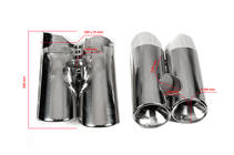 Mercedes S-Class W220 1998–2005 Uitlaattips V2 (2 stuks) foto 2