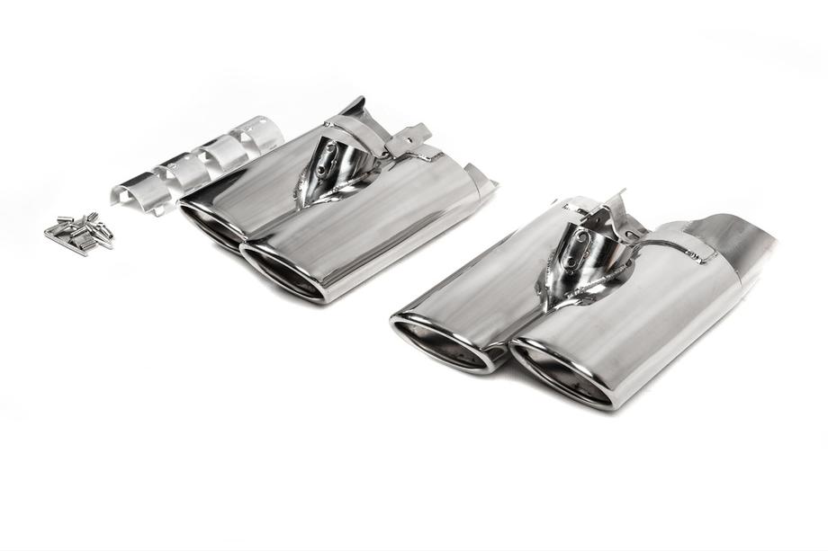 Mercedes S-Class W220 1998–2005 Uitlaattips V2 (2 stuks) Image