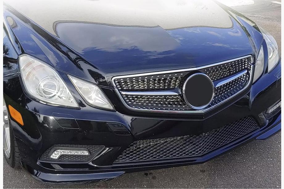 Mercedes E-Klasse Coupé C207 2010–2017 Radiateurgrille voorzijde (2009-2013, Diamond Silver) Image