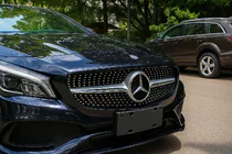 Mercedes CLA C117 2013–2019 Voorgrille (2013-2016, Diamond Silver) foto 1