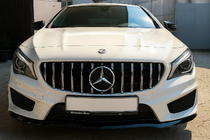 Mercedes CLA C117 2013–2019 Voorgrille (2013-2016, GT Panamericana) foto 3