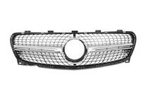 Mercedes GLA X156 2014–2019 Voorgrille Diamond Silver (2017-2019) foto 2