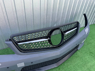 Mercedes C-klasse W204 2007–2015 Diamond Black voorgrille foto 6