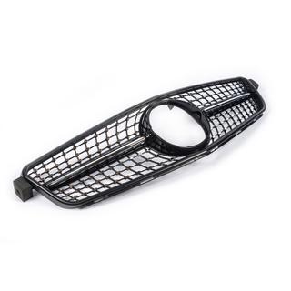 Diamond Black voorgrille Mercedes C-klasse W204 2007–2015 foto 4
