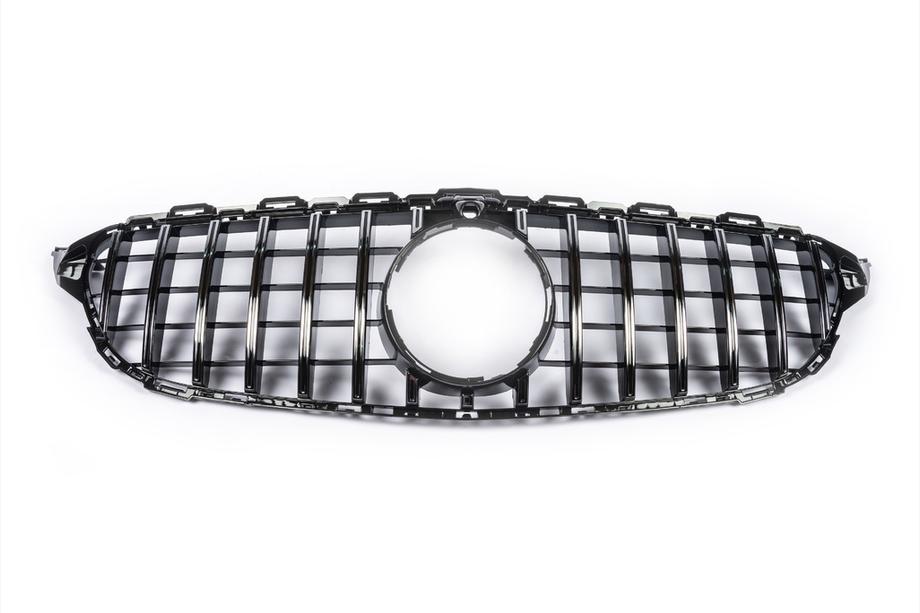 Mercedes C-klasse W205 2014–2021 Panamericana GT voorgrille (voor Avantgarde/AMG-Line/C43 AMG) Foto 3