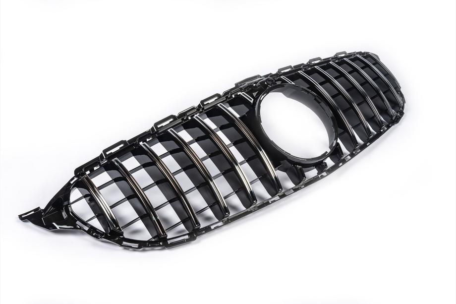 Mercedes C-klasse W205 2014–2021 Panamericana GT voorgrille (voor Avantgarde/AMG-Line/C43 AMG) Foto 11