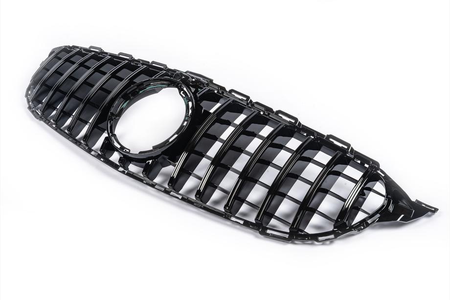 Mercedes C-klasse W205 2014–2021 Panamericana GT voorgrille (voor Avantgarde/AMG-Line/C43 AMG) Foto 12