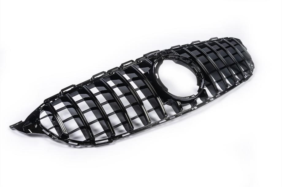 Mercedes C-klasse W205 2014–2021 Panamericana GT voorgrille (voor Avantgarde/AMG-Line/C43 AMG) Foto 13
