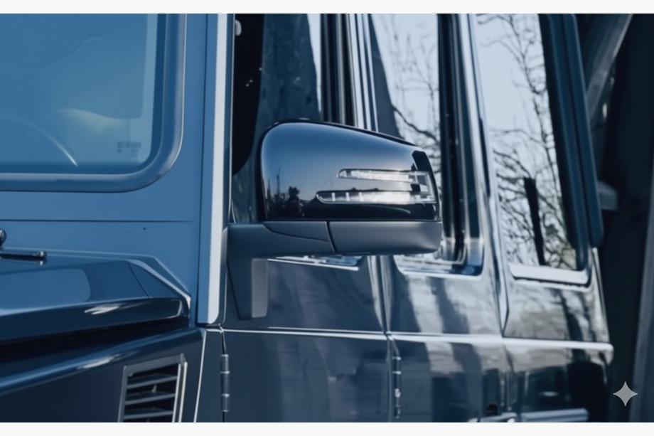 Mercedes G-klasse W463 1990–2018 Restyling spiegels design-2015 (set van 2) Foto 2