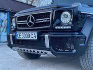 Mercedes G-klasse W463 1990–2018 AMG G63/G65 voorbumper (compleet) G65 (zwart gaas) foto 1