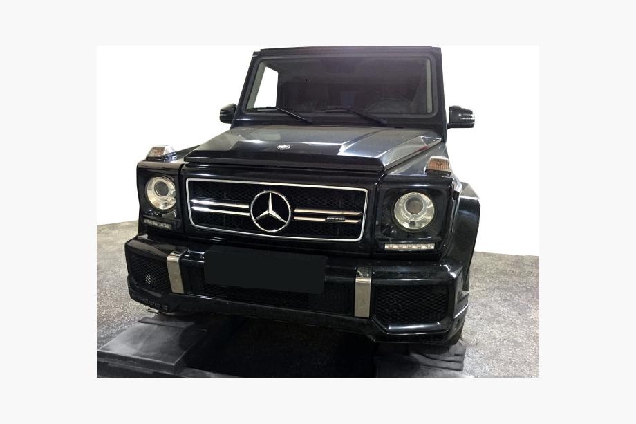 Mercedes G-klasse W463 1990–2018 Voorgrille (AMG) Foto 5
