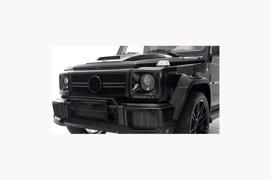 Mercedes G-klasse W463 1990–2018 Koplampcovers met LED (6 diodes, set) Foto 5
