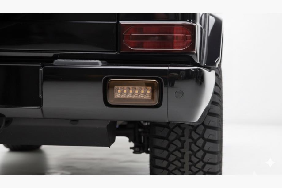 Mercedes G-klasse W463 1990–2018 Achteruitrijlichten BlackEdition (set van 2) Image