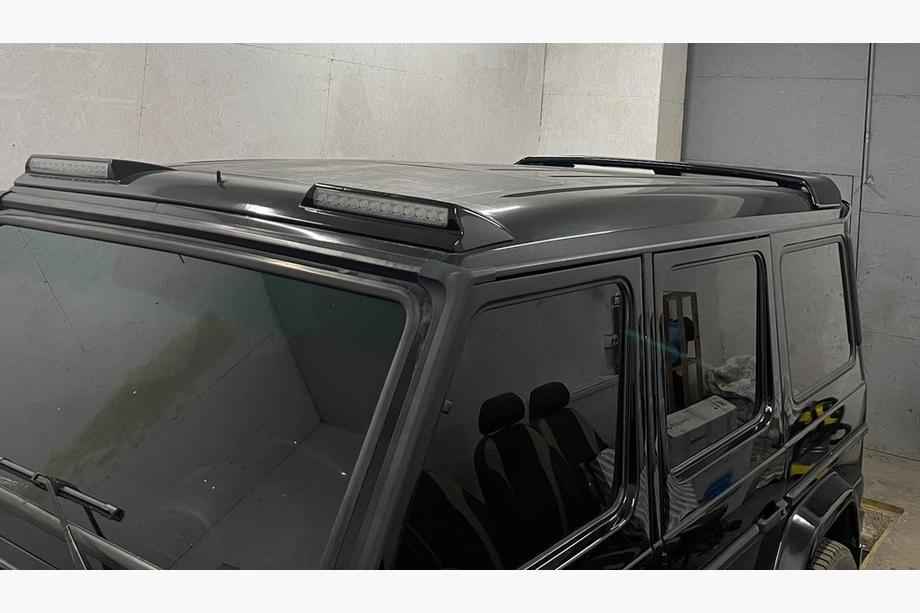Mercedes G-klasse W463 1990–2018 Raamvizier BRB V1 design 2015 (ABS) Image