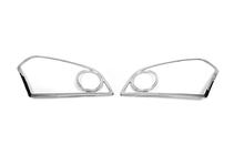Nissan Qashqai 2007–2010 Koplamp sierlijsten (2 st., kunststof) foto 2