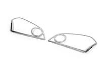 Nissan Qashqai 2007–2010 Koplamp sierlijsten (2 st., kunststof) foto 3