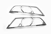 Skoda Octavia II A5 2006–2010 Koplamp sierlijsten (2 st., kunststof) foto 2