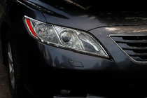 Toyota Camry 2006–2011 Koplamp sierlijsten (2 st., kunststof) foto 1