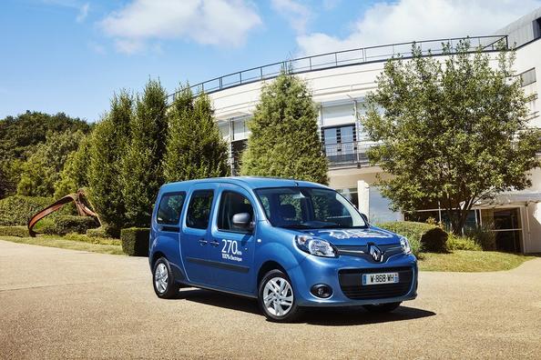 Review van de elektrische variant van de Renault Kangoo Z. E.-minivan