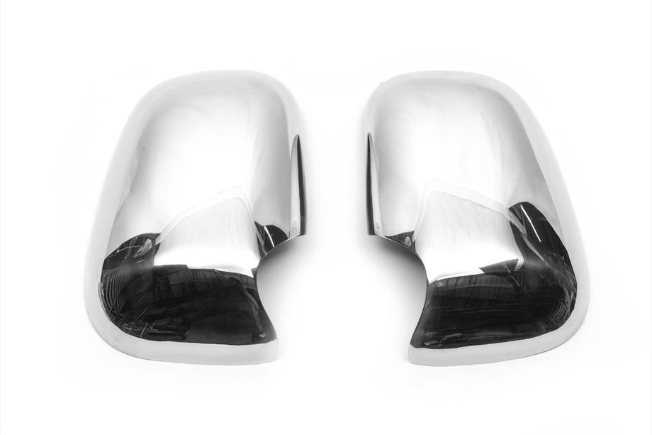 Ford Transit 1991–2000 RVS spiegelkappen (2 stuks) Foto 5