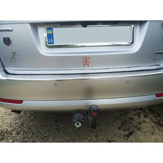 RVS kofferbakrand Skoda Octavia II A5 2006–2010 foto 2