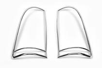 Toyota Hilux 2006–2015 Chroom achterlichtcovers 2004-2008 (2 stuks, kunststof) foto 3