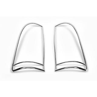Chroom achterlichtcovers 2004-2008 (2 stuks, kunststof) Toyota Hilux 2006–2015 foto 3