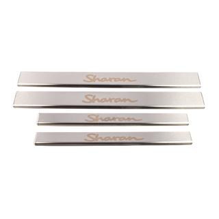 Carmos V1 RVS instaplijsten (set 4 stuks) Volkswagen Sharan 1995–2010 foto 2