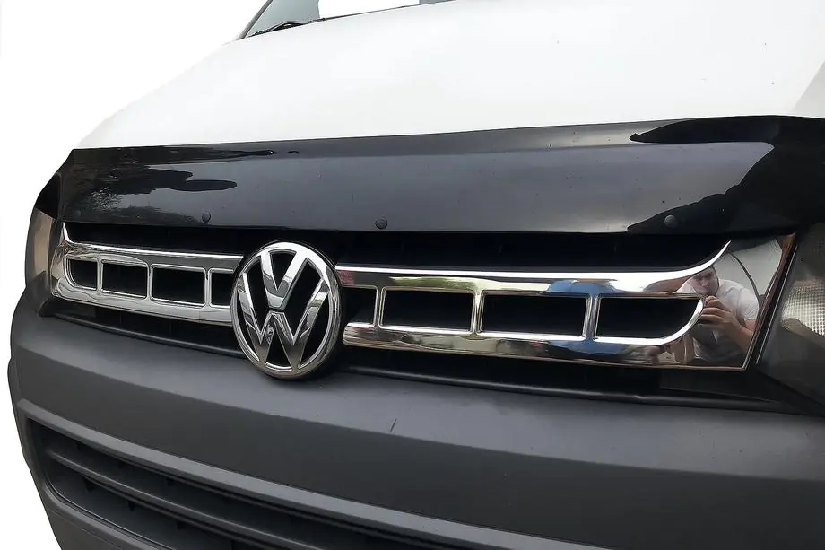 Volkswagen T5 2010–2015 Grillijsten (Carmos, 2 stuks, RVS) Foto 1