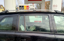 Opel Zafira B 2005–2011 Aluminium dakrails (Caravan, chroom) foto 6