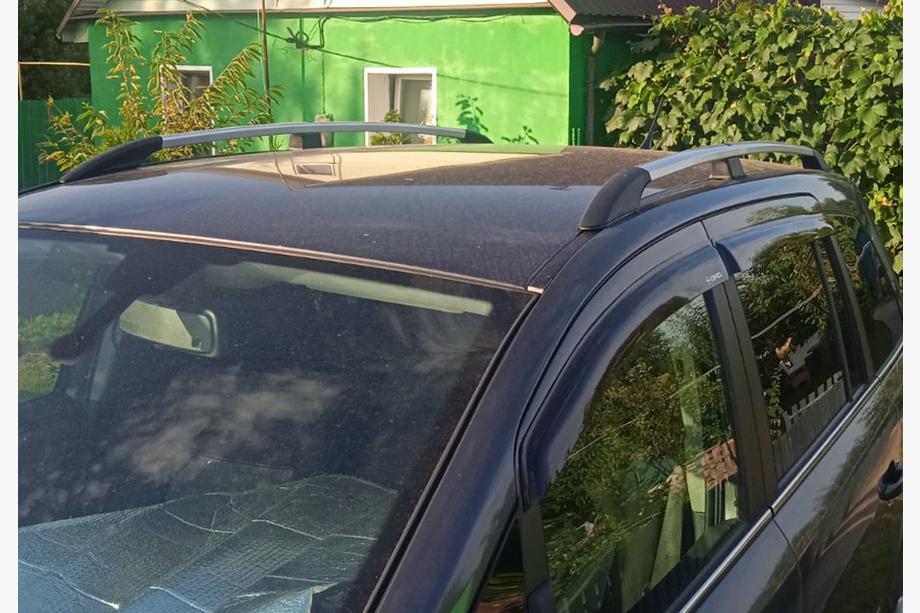 Opel Zafira B 2005–2011 Aluminium dakrails (Caravan, chroom) Image
