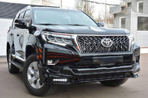 Toyota Land Cruiser Prado 150 2009–2023 TRD voor- en achterbumperlip (2017-) foto 1