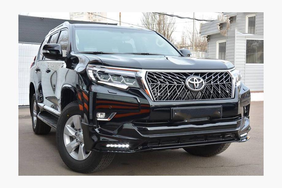 Toyota Land Cruiser Prado 150 2009–2023 TRD voor- en achterbumperlip (2017-) Image