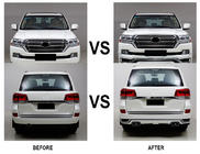 Toyota Land Cruiser 200 2007–2021 Bodykit-set 2016↗ (Modelista V3) Witte kleur foto 5
