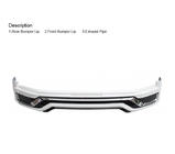 Toyota Land Cruiser 200 2007–2021 Bodykit-set 2016↗ (Modelista V3) Witte kleur foto 4
